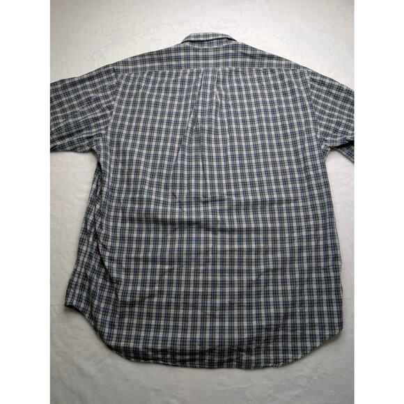 Ralph Lauren Blake Mens Short Sleeve Button Down Shirt - Large Plaid - Picture 3 of 7